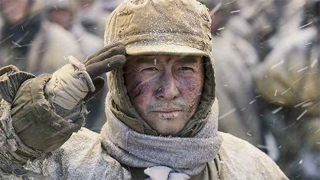 吴京剧照[长津湖之水门桥]